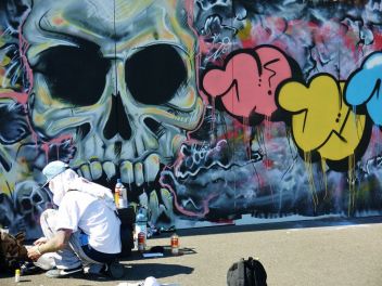 Sachbeschädigung durch Graffitti