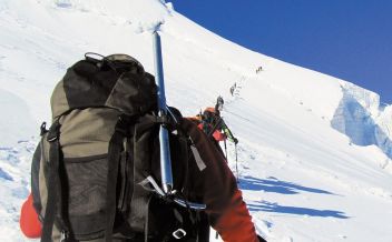 Alpine Notlage am Edelgrießkar