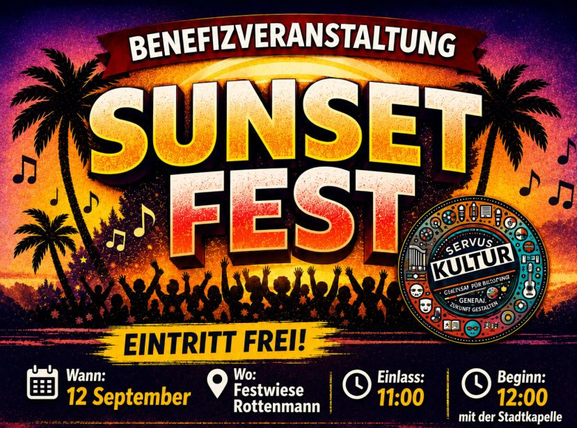 Benefiz-Sunset-Fest für die Bergrettung