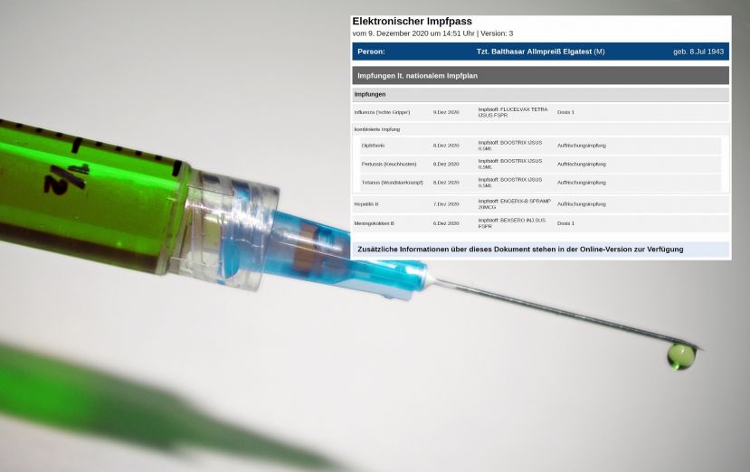 e-Impfpass in der Steiermark startet