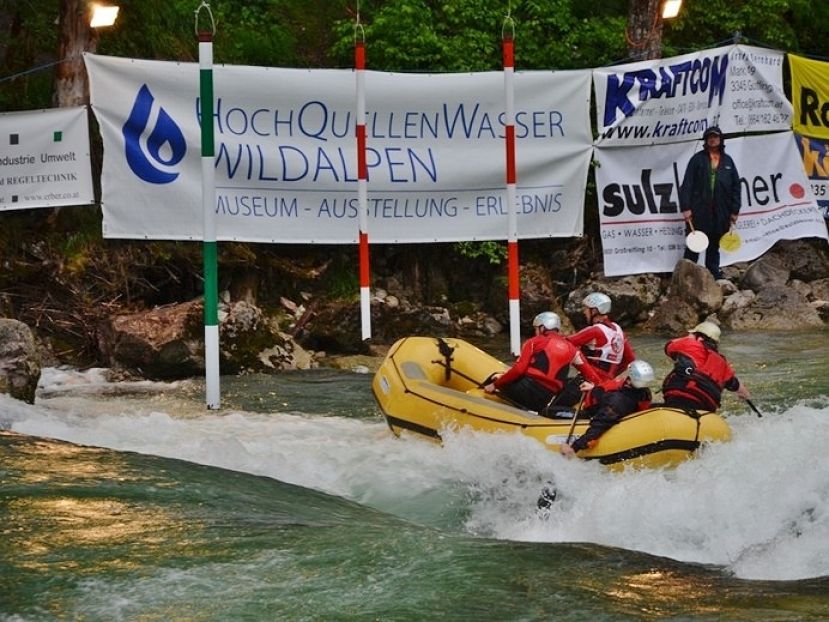 Rafting Sport in Wildalpen!