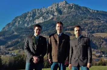 Thomas Mandlberger, Albert Royer und Fred Haiger