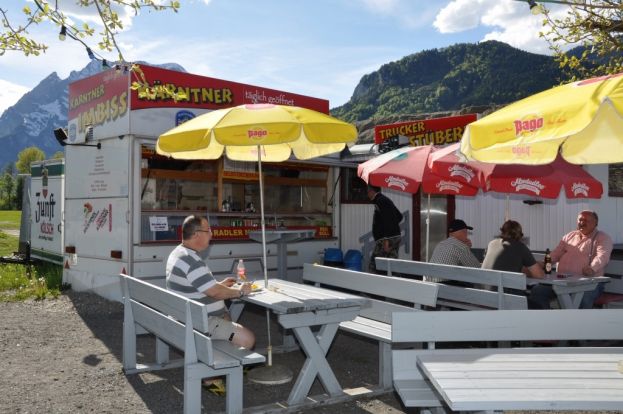 Ennstaler Strandbuffet hat geöffnet.