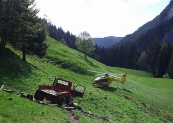 Tödlicher Unfall mit Muli-Transporter