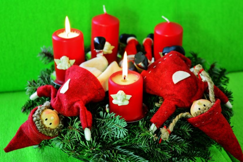 Glühwein am Weihnachtsmarkt