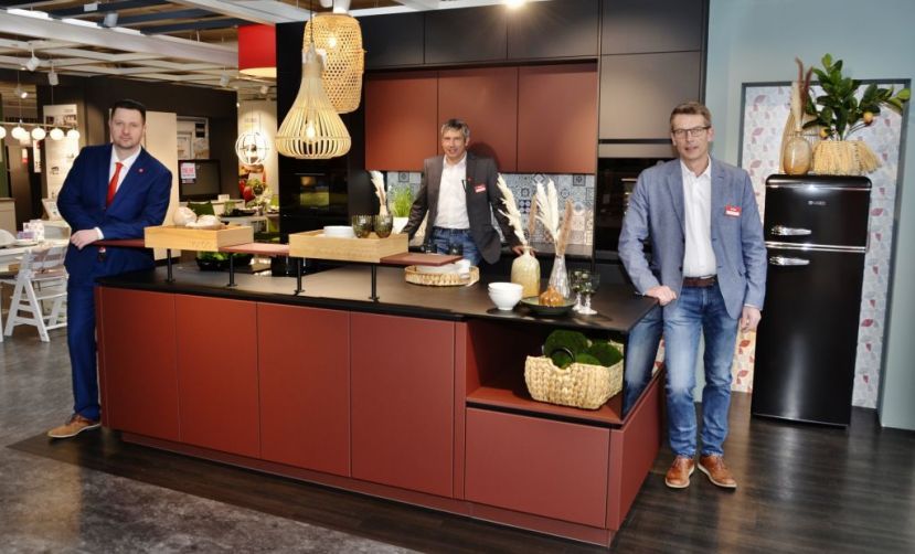 Geschäftsleiter Christian Rischnig, Bernhard Hauser und Roland Leitner