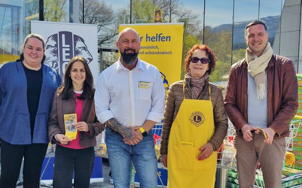 Natascha Marl, Lana Messner, Hr. Lemmerer von Billa+, Helga Töchterle und Christian Ruhdorfer
