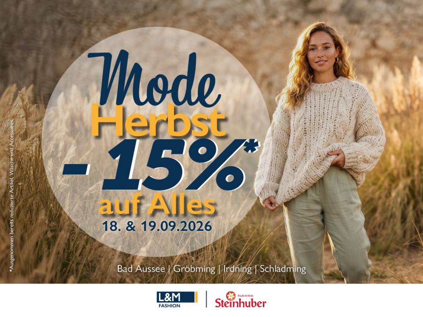 Landmarkt startet modisch in den Herbst