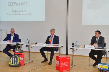 Jakob Taibinger, Egon Hierzegger und Christian Hollinger