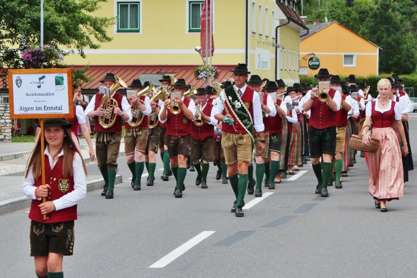 Bezirksmusikfest wurde zum Festival