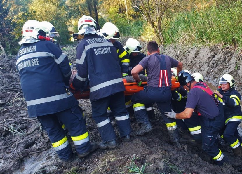 Menschenrettung am Gaishorner See