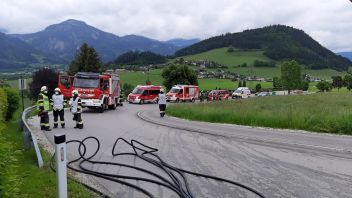 Kellerbrand in Irdning rasch gelöscht