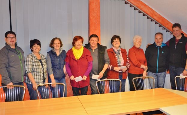 Die Feuerwehr beim Kartenspiel
