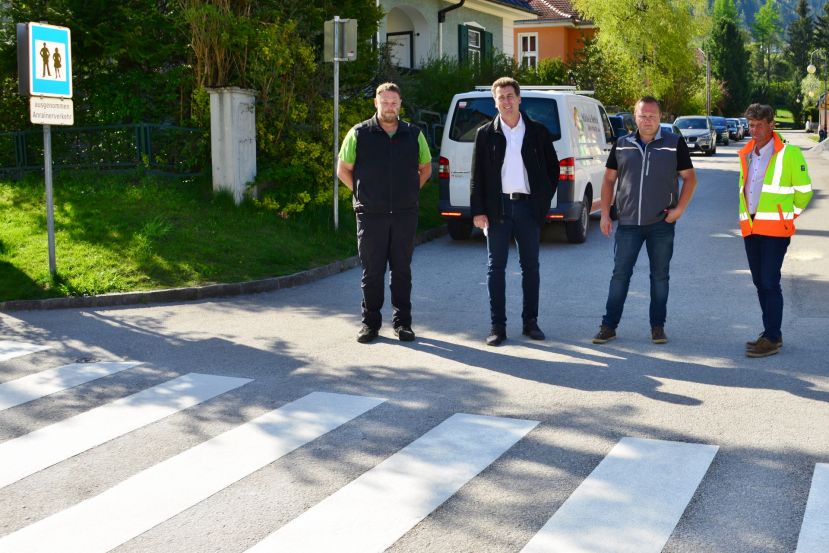Dietmar Kanduth, Armin Kopft, Martin Schachner und Josef Fuchs