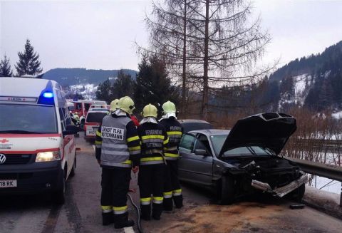 Unfall in der Nähe von Rottenmann