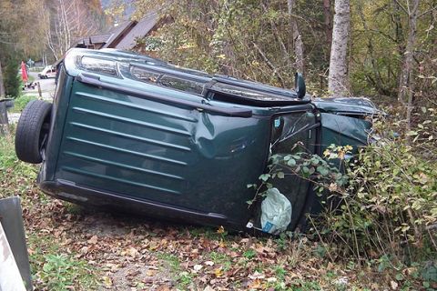 Verkehrsunfall in Großreifling