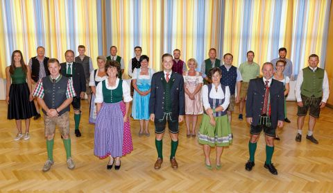 Konstituierende Sitzung des Gemeinderates