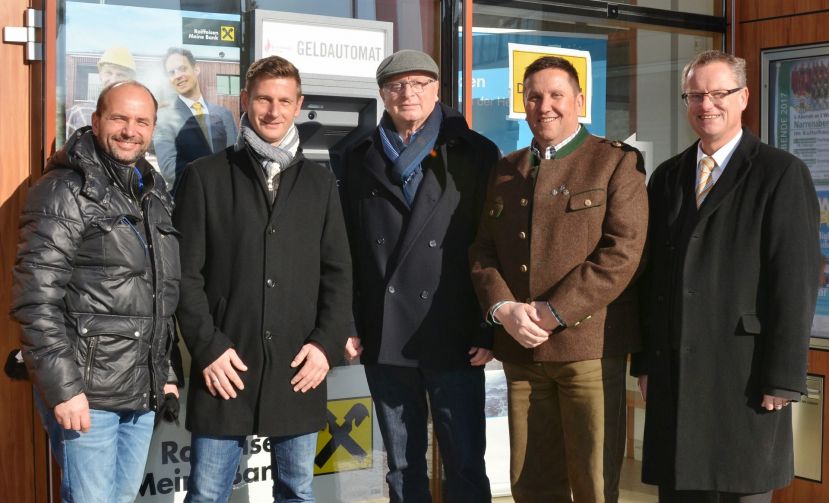 Offizielle Eröffnung Bankomat Weißenbach