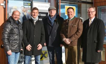 Offizielle Eröffnung Bankomat Weißenbach