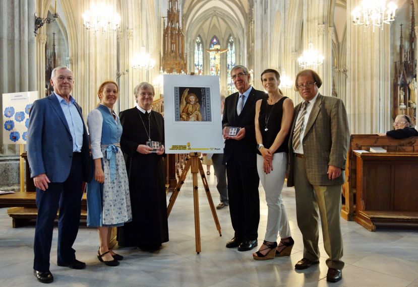 Sonderbriefmarke im Stift Admont erschienen