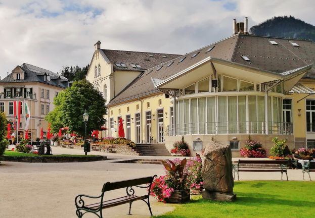So sieht das Kur- &amp; Congresshaus Bad Aussee heute aus.