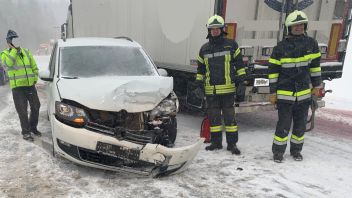 Schnee HOT Spot B145 für die FF Pürgg