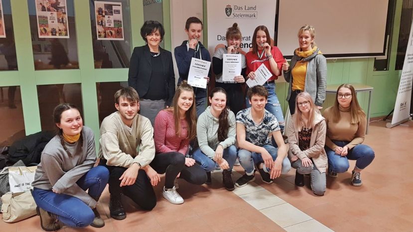 Medaillen für Admonter Schüler