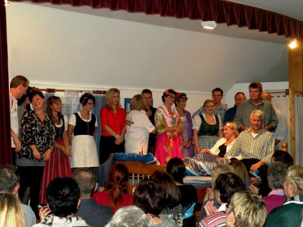 Ein Riesentheater in Weißenbach