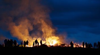 Ostern und ein zünftiges Osterfeuer