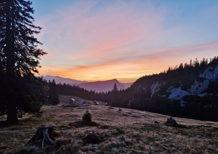 Alpine Notlage am Rötelstein