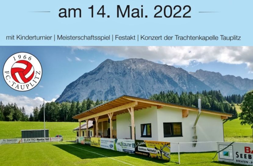 FC Tauplitz feiert Stadioneröffnung