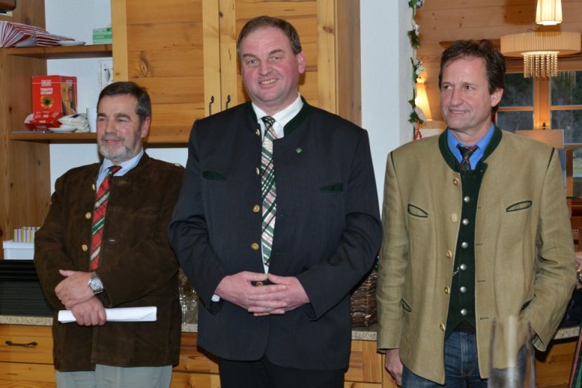 Ludwig Luidold, Karl Mehrl und Erwin Petz