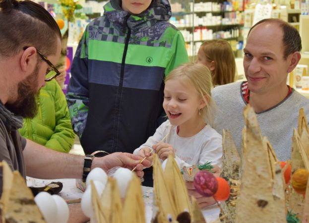Lustiges Hasen Basteln mit Jugend am Werk