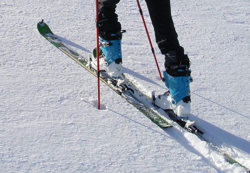 Skitourengeher gestürzt und verletzt