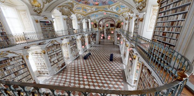 Ausblick Galerie_Bibliothek Stift Admont