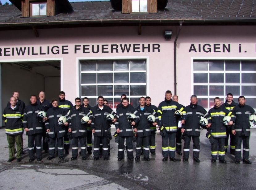 Feiertag im Dienste der Feuerwehr