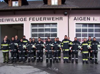Feiertag im Dienste der Feuerwehr