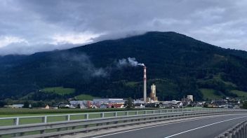 Industrieruine verschmutzt das Paltental