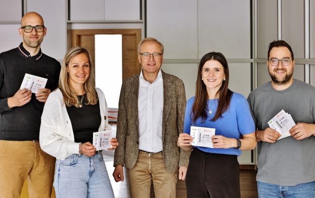 Jürgen Stummer, Renate Stachl, Johannes Pauritsch, Elena Maxones und Philipp Kerschbaumer