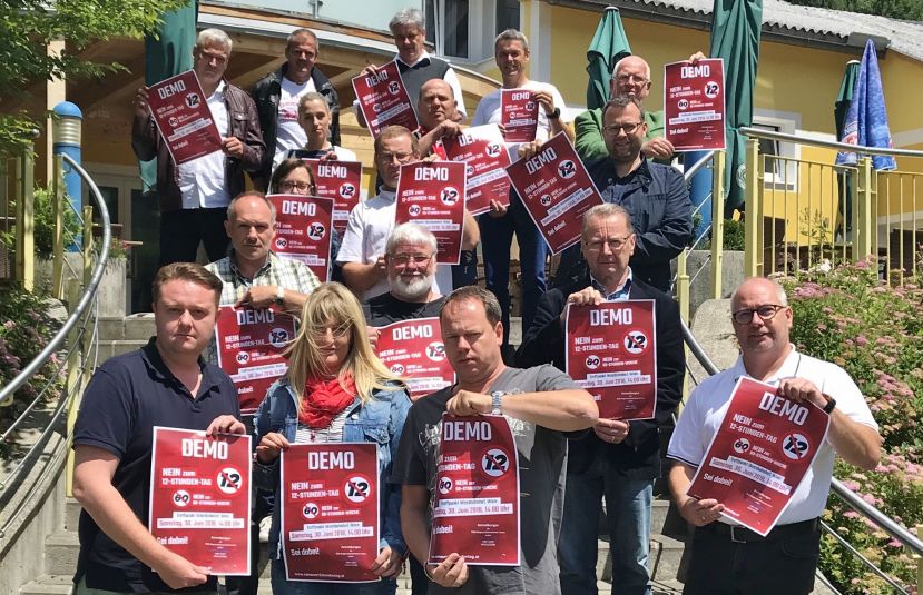 NEIN zu einer 60 Stunden Arbeitswoche