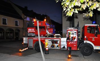 Zimmerbrand beim GH Klarmann