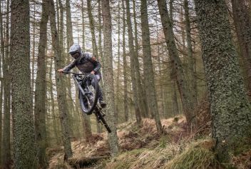 Sturz mit Mountainbike