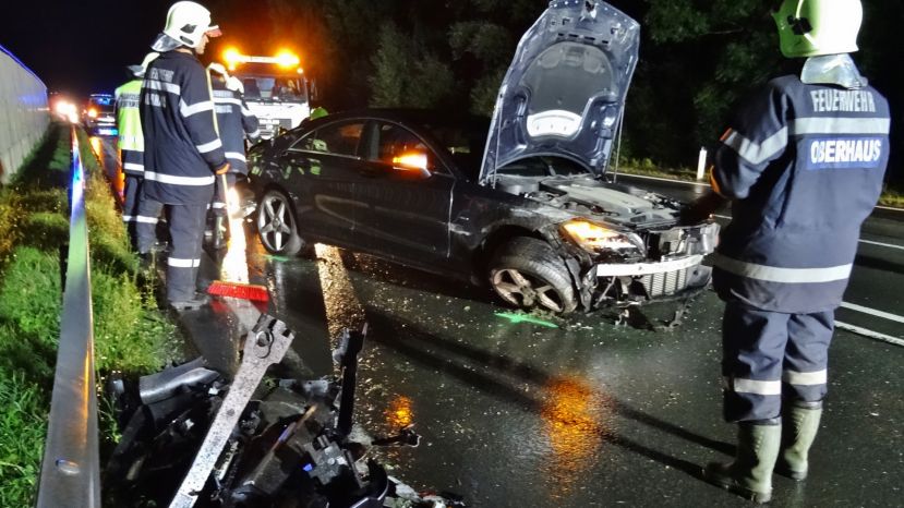 Wieder Verkehrsunfall auf der B320