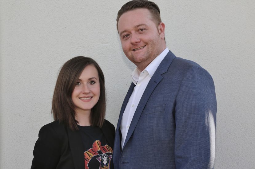 LAbg. Michaela Grubesa und BR Mario Lindner