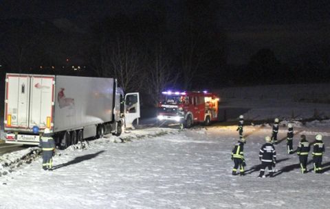 LKW-Bergung in Stainach