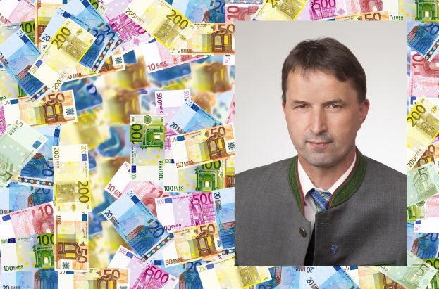 LAbg. und Bezirksobmann Albert Royer ist für BARGELD
