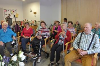 Herzenszeilen im Seniorenzentrum