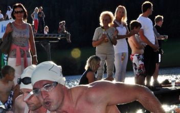 Triathlon am Putterersee in Aigen/E