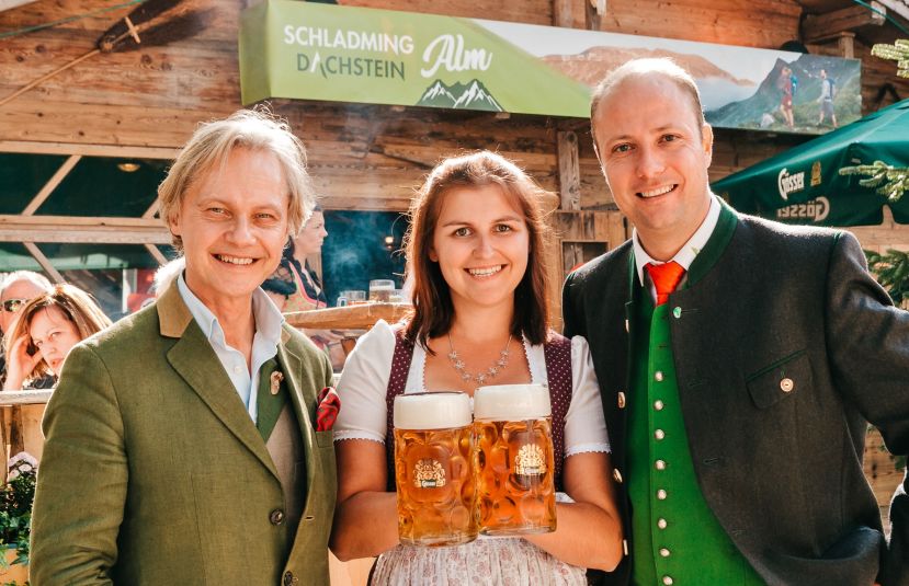 Dachstein bringt Stimmung auf die WIESN
