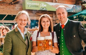 Dachstein bringt Stimmung auf die WIESN